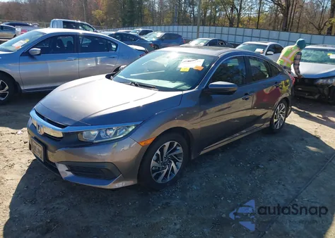 2016 Honda Civic Ex from USA, damaged, VIN 2HGFC2F78GH506152